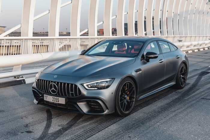 Rent Mercedes GT63 S in Dubai