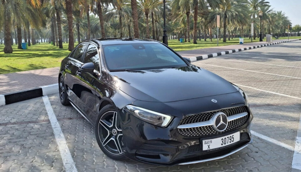 Rent Mercedes A250 Hatchback in Dubai