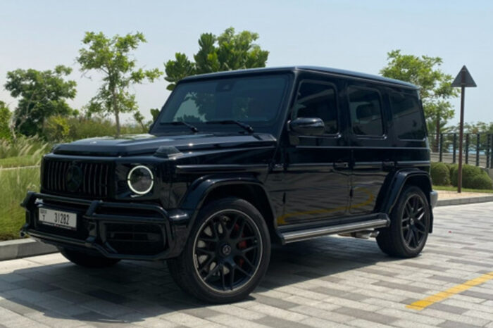 Rent Mercedes G63 Night Package in Dubai