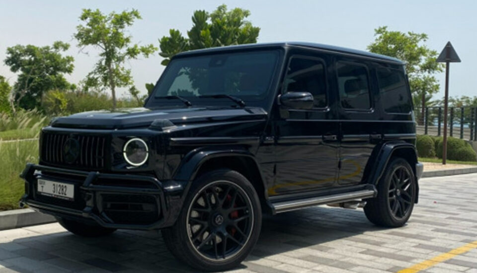 Rent Mercedes G63 Night Package in Dubai