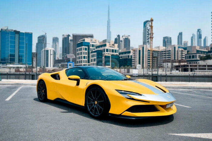 Rent Ferrari SF90 in Dubai
