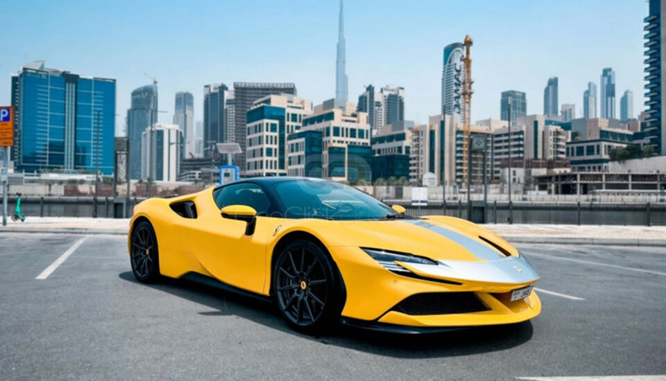 Rent Ferrari SF90 in Dubai