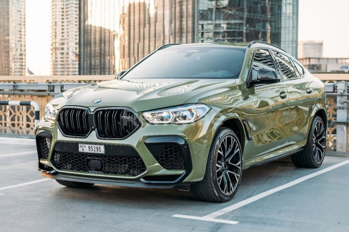 Rent BMW X6 M Competition in Dubai