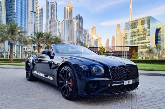 Rent Bentley Continental GT Convertible in Dubai